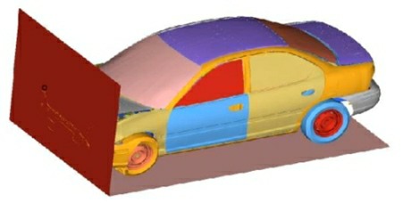Crash-Simulation US-NCAP