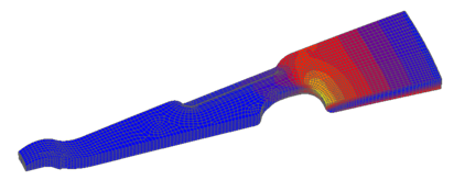 FEM-Simulation | Verformung einer Membranfeder