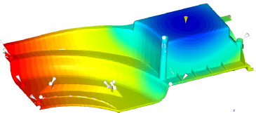 Flow Analysis of a Truck's Wheel Housing